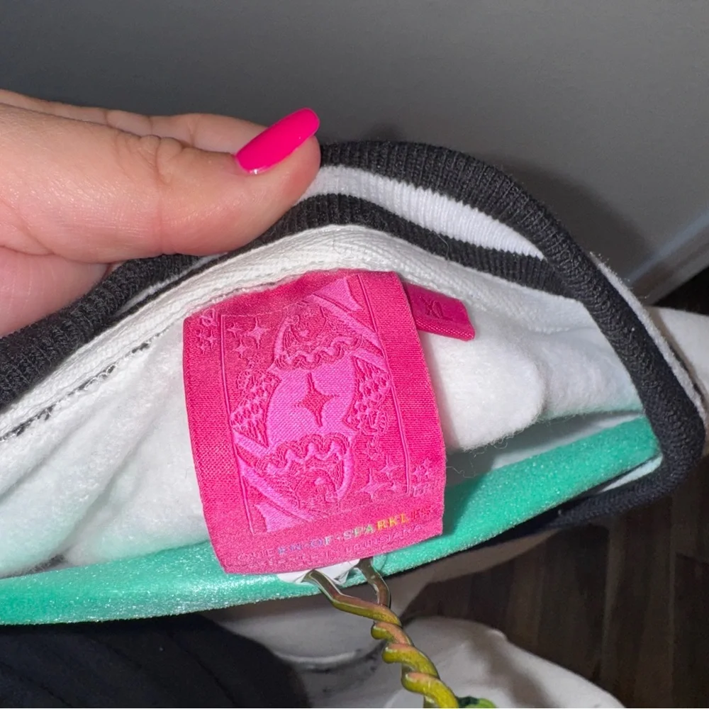 Queen Basketball Hoop Sweatshirt by Queen of Sparkles. - Picture 2 of 3